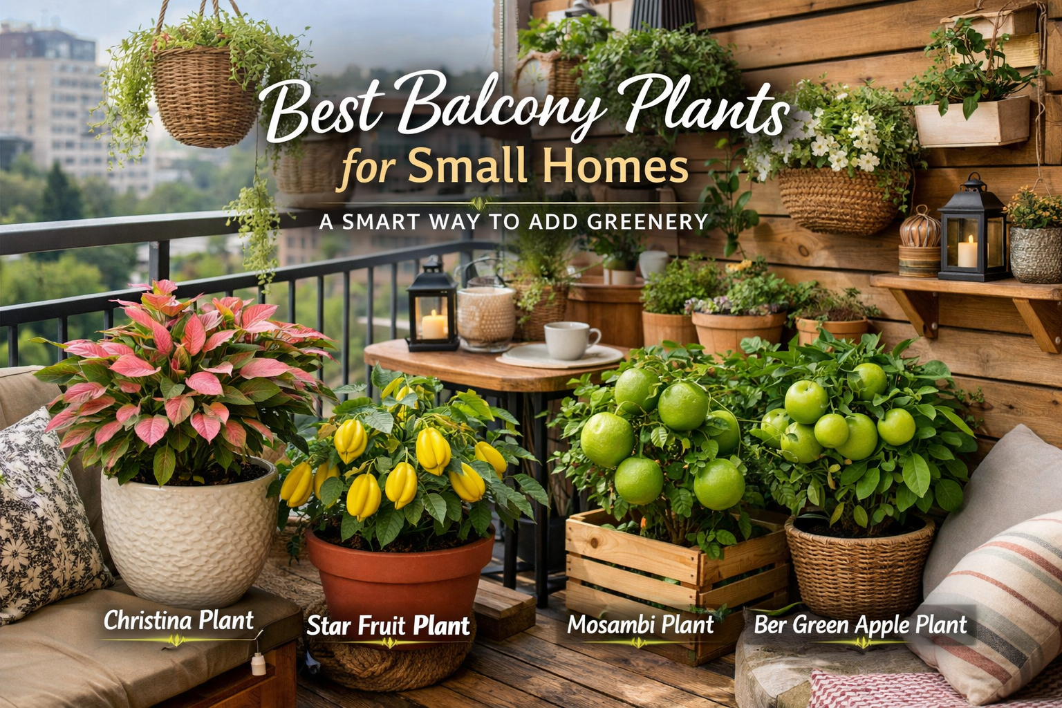 best balcony plants